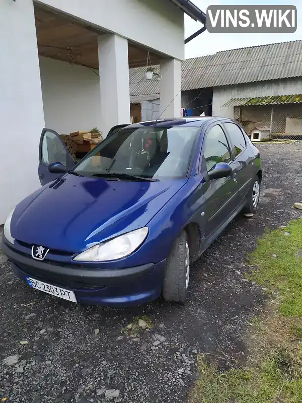 Хэтчбек Peugeot 206 2000 1.9 л. Ручная / Механика обл. Ивано-Франковская, Долина - Фото 1/9