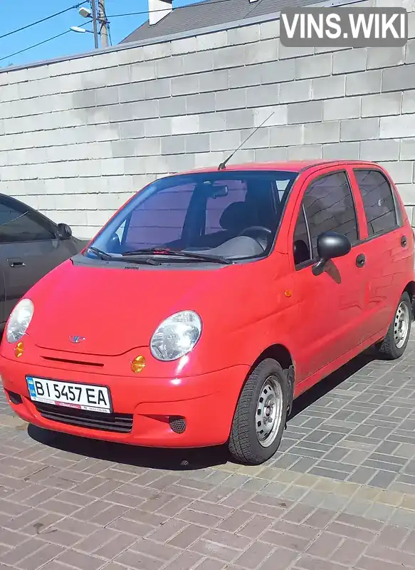 Хетчбек Daewoo Matiz 2010 0.8 л. Ручна / Механіка обл. Полтавська, Полтава - Фото 1/8