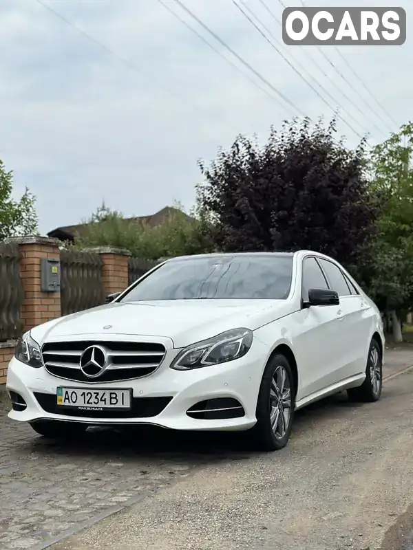 Седан Mercedes-Benz E-Class 2015 2.1 л. Автомат обл. Закарпатська, Тячів - Фото 1/18