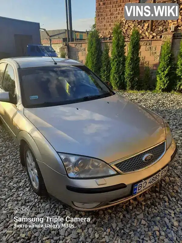 Седан Ford Mondeo 2004 2 л. Ручна / Механіка обл. Тернопільська, Шумськ - Фото 1/4