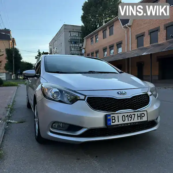 Седан Kia Forte 2015 2 л. Автомат обл. Полтавская, Кременчуг - Фото 1/21