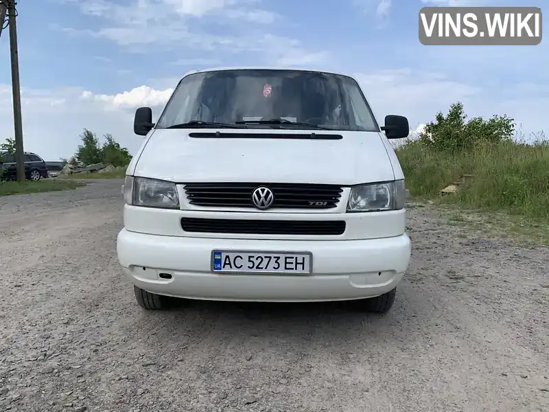 Мінівен Volkswagen Transporter 2000 2.5 л. Ручна / Механіка обл. Волинська, Луцьк - Фото 1/9