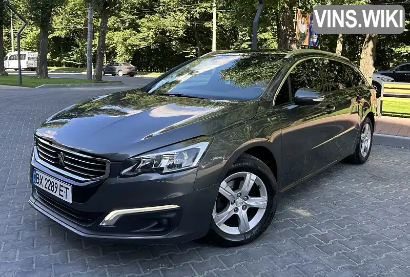 Універсал Peugeot 508 2014 1.6 л. Робот обл. Хмельницька, Хмельницький - Фото 1/21