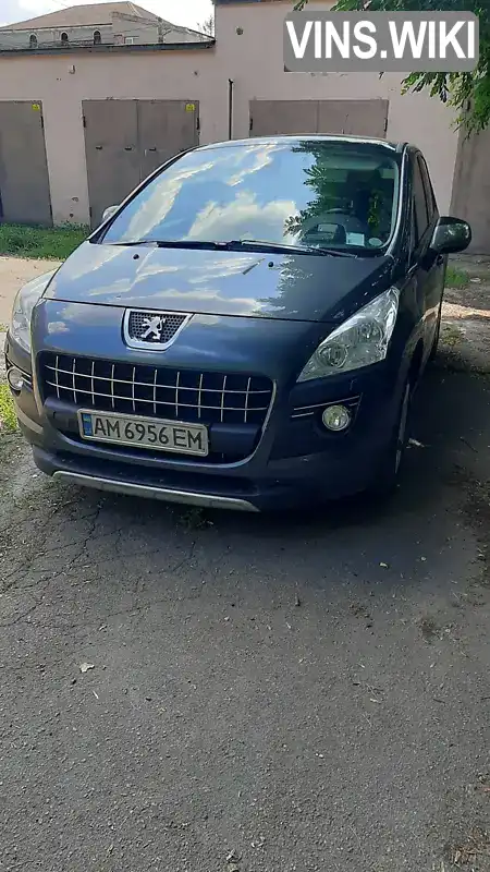 Позашляховик / Кросовер Peugeot 3008 2011 1.6 л. Ручна / Механіка обл. Житомирська, Коростень - Фото 1/16