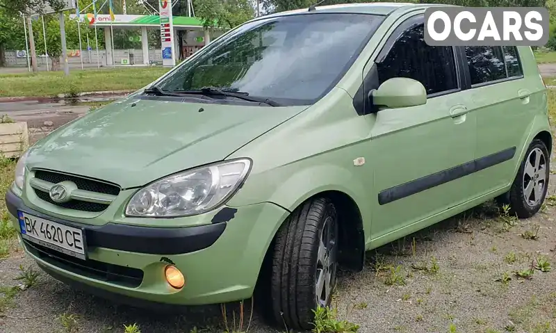 Хэтчбек Hyundai Getz 2006 1.4 л. Автомат обл. Черкасская, Черкассы - Фото 1/21