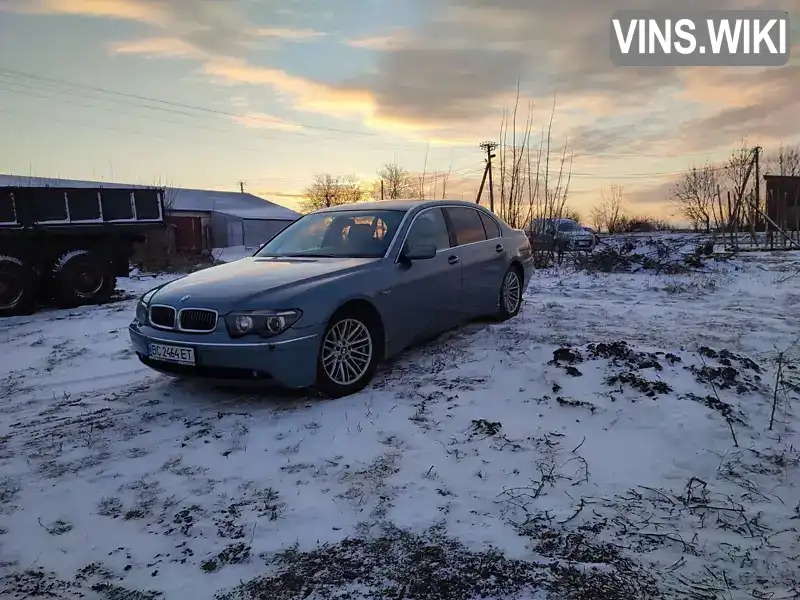 Седан BMW 7 Series 2002 4.4 л. Автомат обл. Львівська, Львів - Фото 1/19