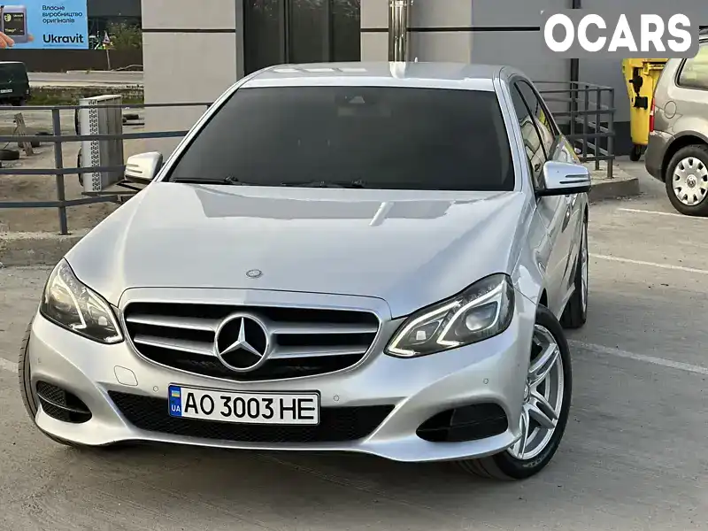 Седан Mercedes-Benz E-Class 2013 2.1 л. обл. Закарпатська, Мукачево - Фото 1/21