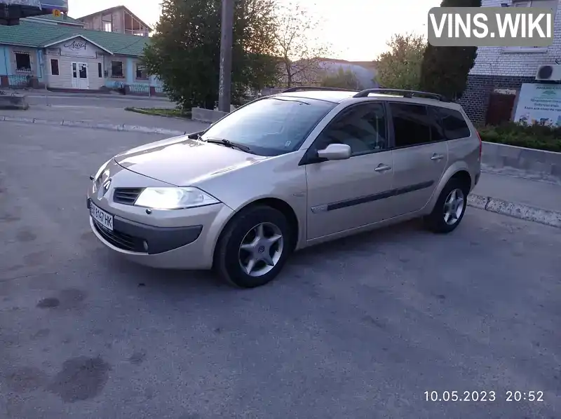 Универсал Renault Megane 2005 1.6 л. Ручная / Механика обл. Хмельницкая, Славута - Фото 1/12