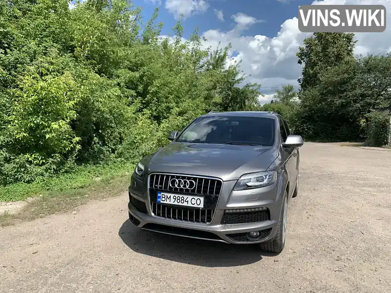 Внедорожник / Кроссовер Audi Q7 2012 3 л. Автомат обл. Сумская, Сумы - Фото 1/21