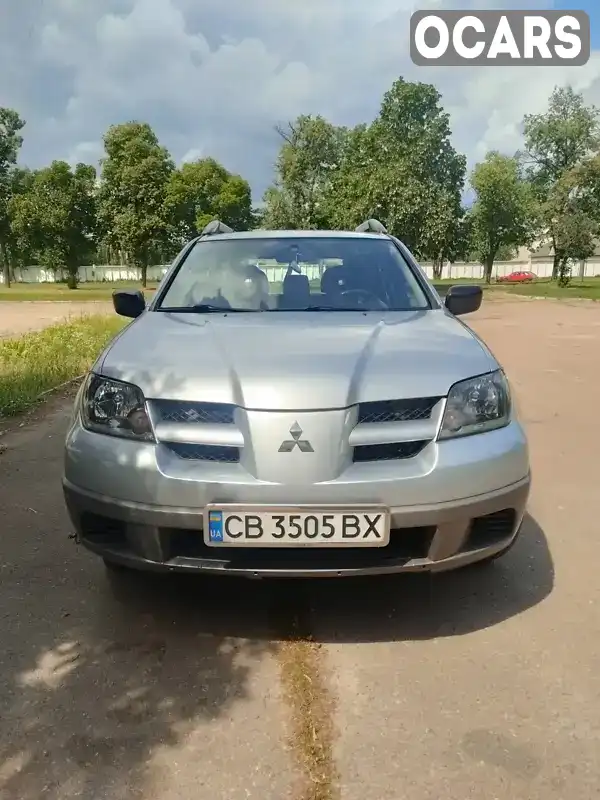 Позашляховик / Кросовер Mitsubishi Outlander 2003 2 л. Ручна / Механіка обл. Чернігівська, Чернігів - Фото 1/8