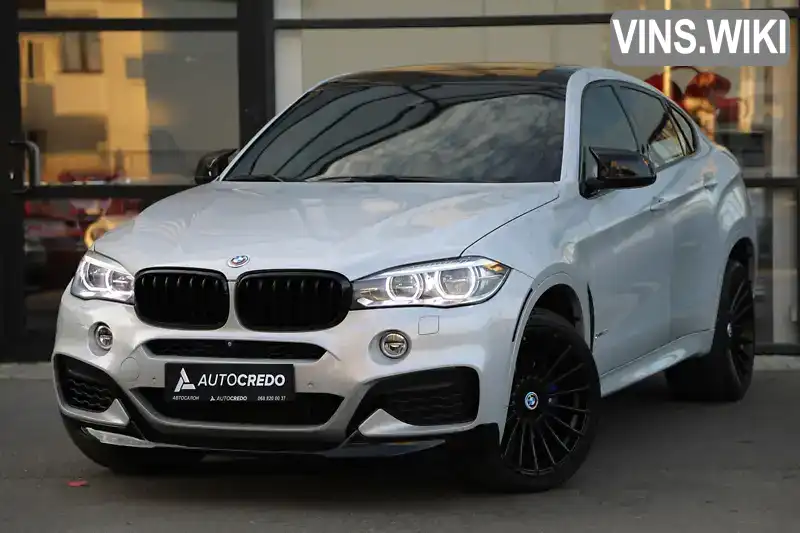 Позашляховик / Кросовер BMW X6 2015 4.4 л. Автомат обл. Харківська, Харків - Фото 1/21