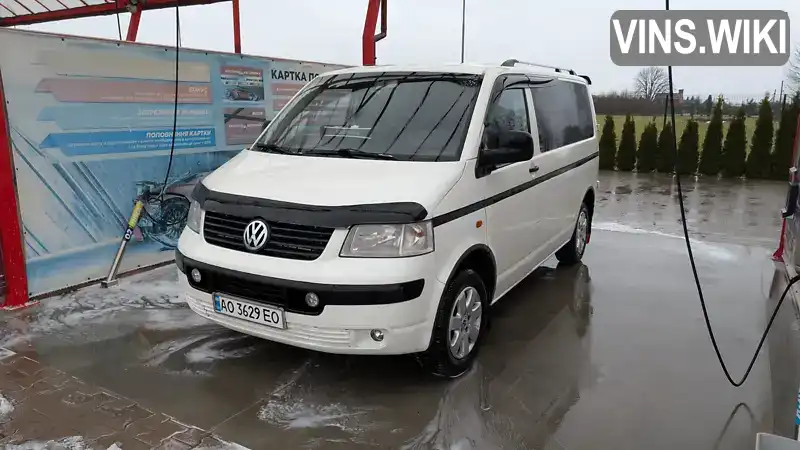 Мінівен Volkswagen Transporter 2004 1.9 л. Ручна / Механіка обл. Закарпатська, Тячів - Фото 1/10