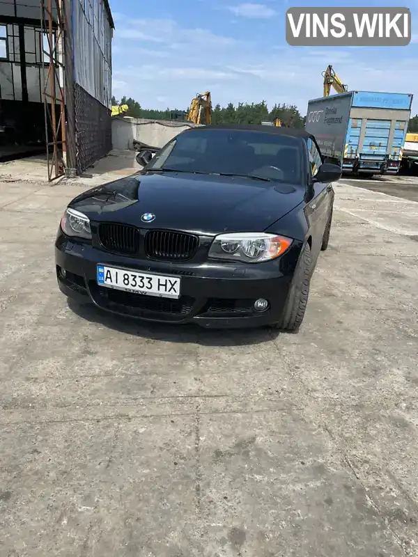 Кабріолет BMW 1 Series 2012 3 л. Автомат обл. Київська, Вишгород - Фото 1/11