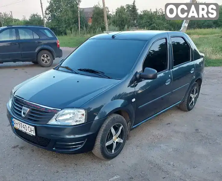 Седан Dacia Logan 2008 1.4 л. Ручна / Механіка обл. Донецька, Слов'янськ - Фото 1/9