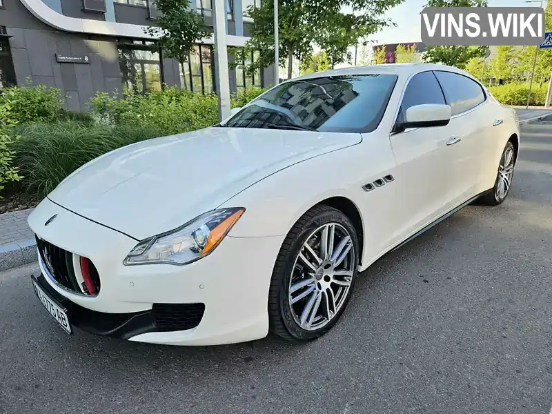 Седан Maserati Quattroporte 2013 3 л. Автомат обл. Київська, Київ - Фото 1/21