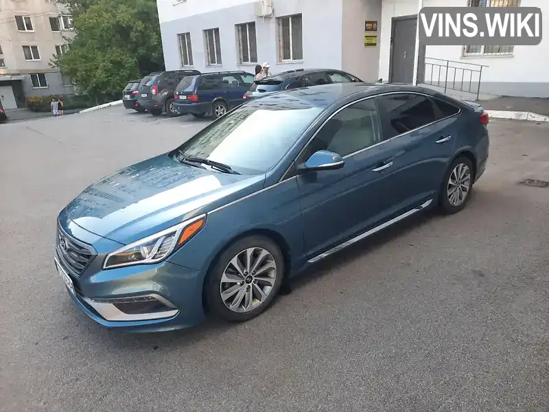 Седан Hyundai Sonata 2015 2.4 л. Автомат обл. Харьковская, Харьков - Фото 1/21