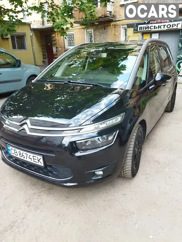 Мінівен Citroen Grand C4 Picasso 2015 2 л. Автомат обл. Чернігівська, Чернігів - Фото 1/21