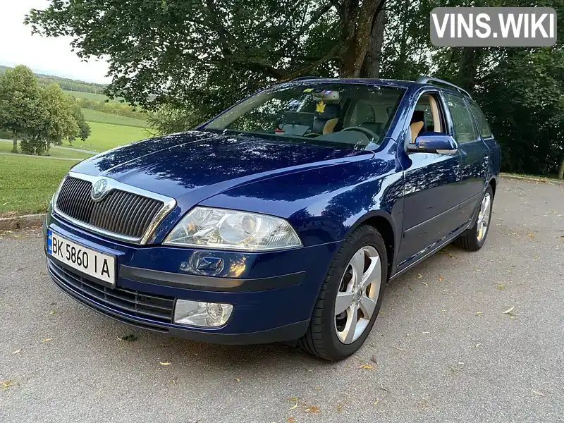 Універсал Skoda Octavia 2006 2 л. Автомат обл. Рівненська, Рівне - Фото 1/21