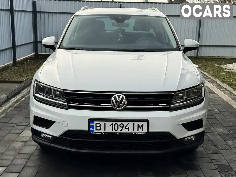 Позашляховик / Кросовер Volkswagen Tiguan 2017 2 л. Робот обл. Полтавська, Лубни - Фото 1/21