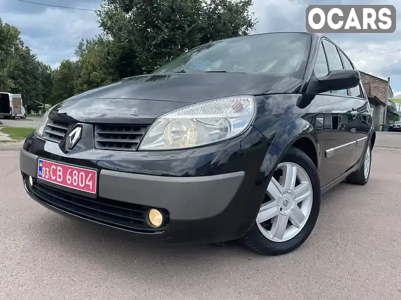 Мінівен Renault Scenic 2004 1.6 л. Ручна / Механіка обл. Чернігівська, Бахмач - Фото 1/21