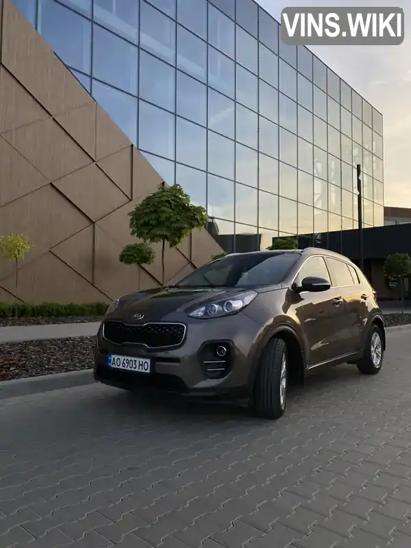 Позашляховик / Кросовер Kia Sportage 2017 2 л. Автомат обл. Закарпатська, Мукачево - Фото 1/13