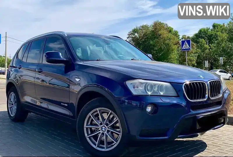 Позашляховик / Кросовер BMW X3 2011 2 л. Ручна / Механіка обл. Миколаївська, Миколаїв - Фото 1/21