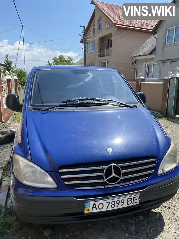 Мінівен Mercedes-Benz Vito 2005 2.15 л. Ручна / Механіка обл. Закарпатська, Хуст - Фото 1/7