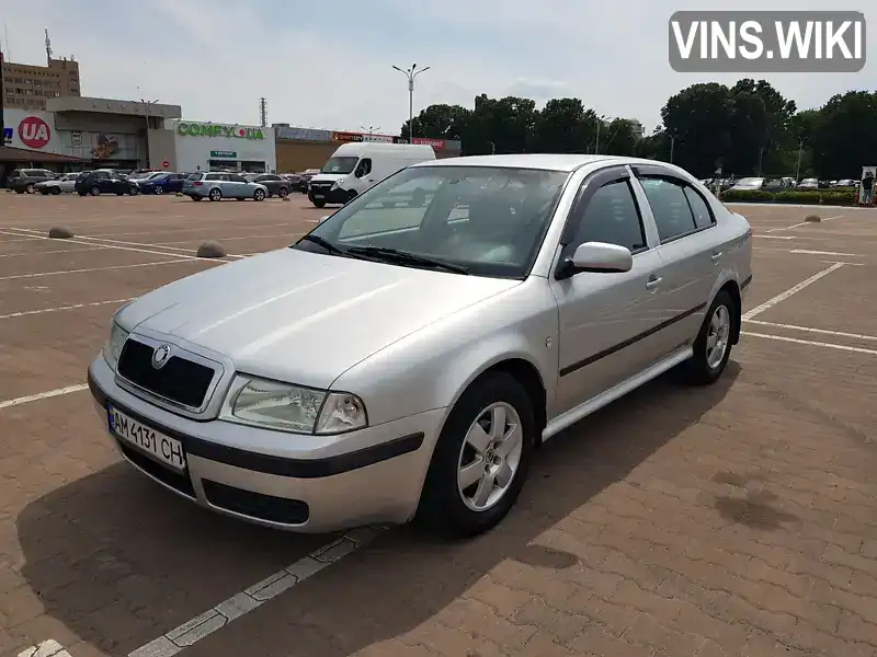 Лифтбек Skoda Octavia 2004 1.6 л. Ручная / Механика обл. Житомирская, Житомир - Фото 1/21