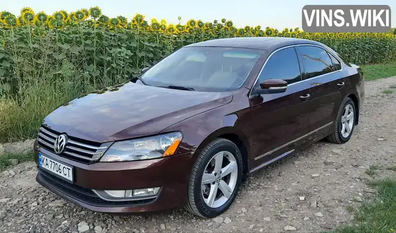 Седан Volkswagen Passat 2013 3.6 л. Автомат обл. Черкаська, Маньківка - Фото 1/21