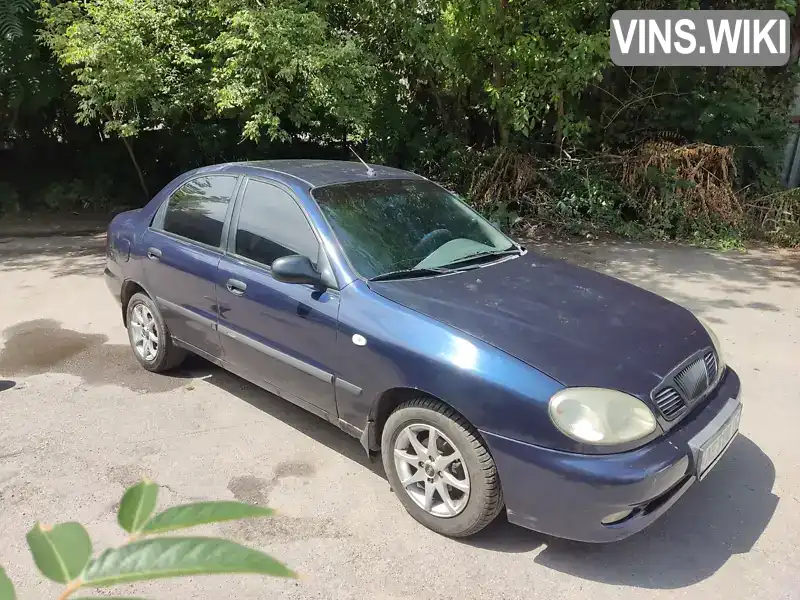 Седан Daewoo Lanos 2006 1.5 л. Ручна / Механіка обл. Дніпропетровська, Дніпро (Дніпропетровськ) - Фото 1/8