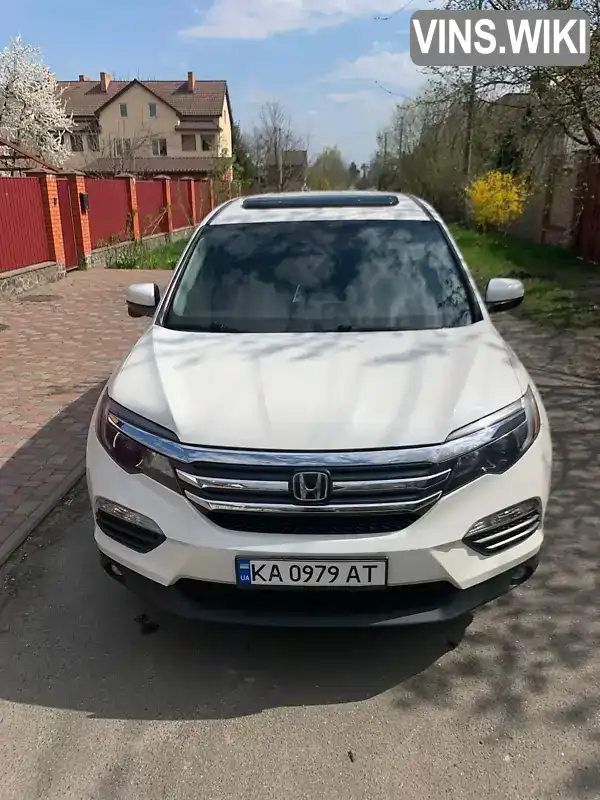 Позашляховик / Кросовер Honda Pilot 2017 3.47 л. Автомат обл. Київська, Київ - Фото 1/21