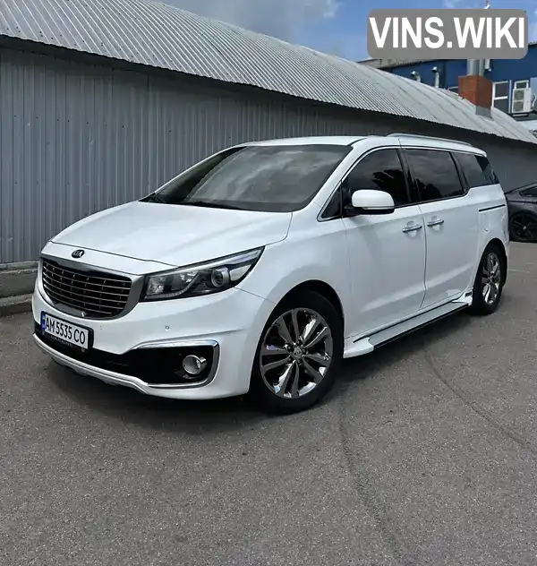 Мінівен Kia Carnival 2016 2.2 л. Автомат обл. Житомирська, Бердичів - Фото 1/21