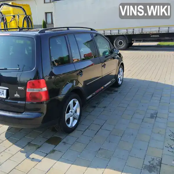 Мінівен Volkswagen Touran 2003 1.97 л. Ручна / Механіка обл. Закарпатська, Виноградів - Фото 1/13