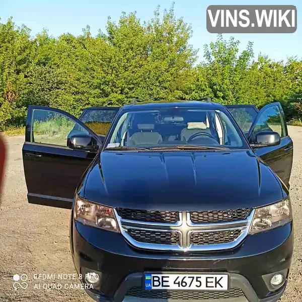 Позашляховик / Кросовер Dodge Journey 2016 3.6 л. Автомат обл. Миколаївська, Миколаїв - Фото 1/10