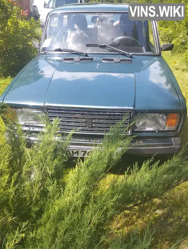 Седан ВАЗ / Lada 2107 2005 1.5 л. Ручна / Механіка обл. Житомирська, Коростень - Фото 1/12