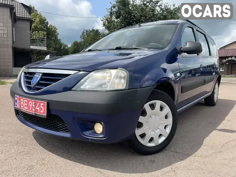 Універсал Dacia Logan MCV 2008 1.6 л. Ручна / Механіка обл. Чернігівська, Бахмач - Фото 1/21