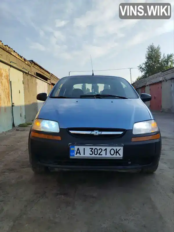 Седан Chevrolet Aveo 2005 1.5 л. Ручна / Механіка обл. Київська, Бориспіль - Фото 1/12