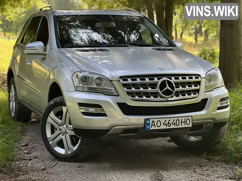 Внедорожник / Кроссовер Mercedes-Benz M-Class 2010 2.99 л. Автомат обл. Закарпатская, Межгорье - Фото 1/21