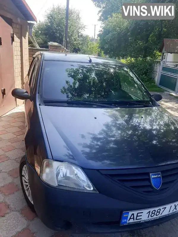 Седан Dacia Logan 2007 1.39 л. Ручна / Механіка обл. Черкаська, Тальне - Фото 1/13