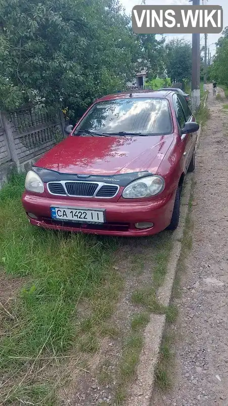 Седан Daewoo Lanos 2006 1.5 л. Ручная / Механика обл. Киевская, Кагарлык - Фото 1/3