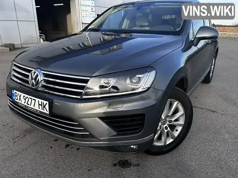 Позашляховик / Кросовер Volkswagen Touareg 2014 3 л. Автомат обл. Хмельницька, Хмельницький - Фото 1/8