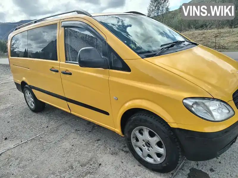 Минивэн Mercedes-Benz Vito 2007 2.15 л. Ручная / Механика обл. Закарпатская, Межгорье - Фото 1/14