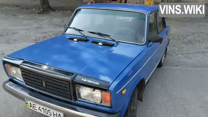 Седан ВАЗ / Lada 2107 1999 1.5 л. Ручна / Механіка обл. Дніпропетровська, Кам'янське (Дніпродзержинськ) - Фото 1/9