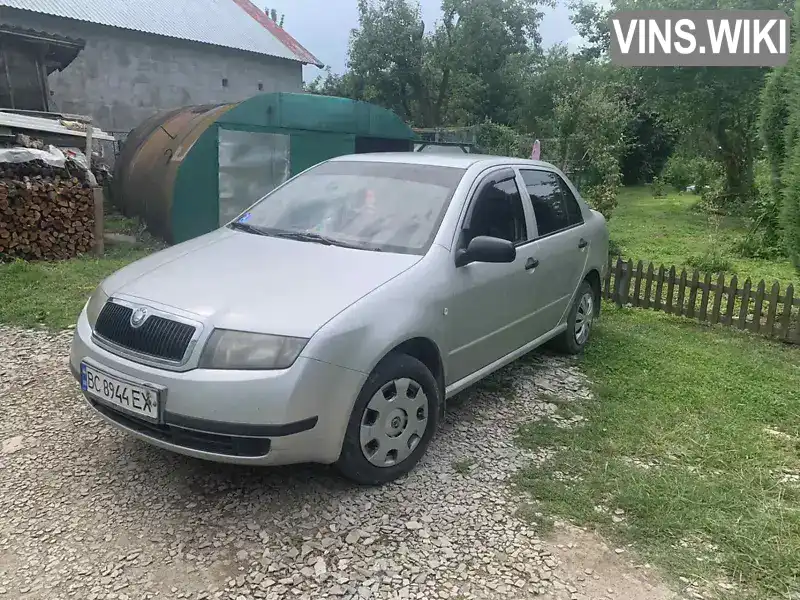 Седан Skoda Fabia 2003 1.4 л. обл. Львівська, Борислав - Фото 1/21