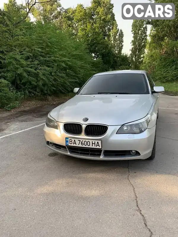 Седан BMW 5 Series 2004 2.5 л. Автомат обл. Кіровоградська, Світловодськ - Фото 1/21