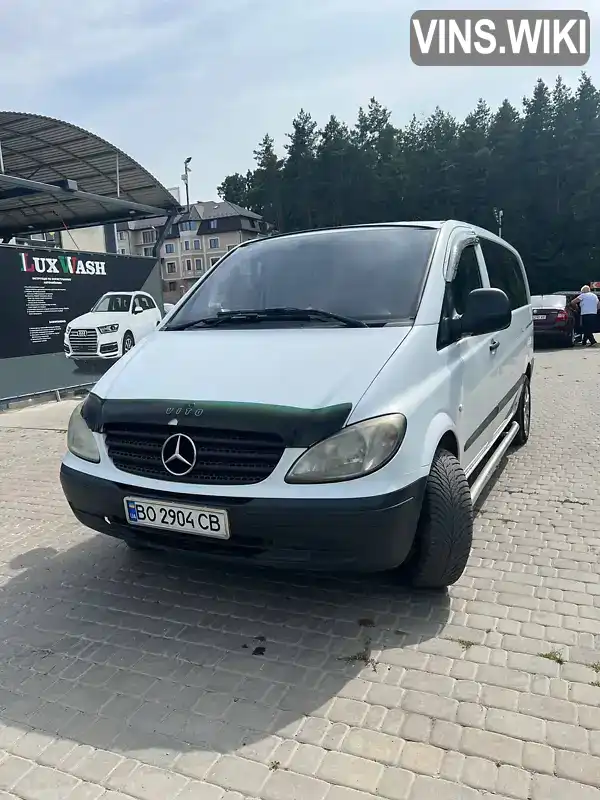 Мінівен Mercedes-Benz Vito 2007 2.15 л. Ручна / Механіка обл. Тернопільська, Бучач - Фото 1/17