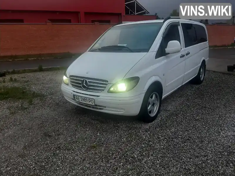 Мінівен Mercedes-Benz Vito 2004 2.15 л. Ручна / Механіка обл. Дніпропетровська, Кривий Ріг - Фото 1/17