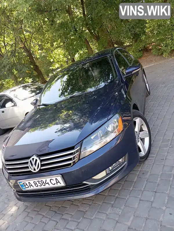 Седан Volkswagen Passat 2012 2.5 л. Автомат обл. Кіровоградська, Світловодськ - Фото 1/21