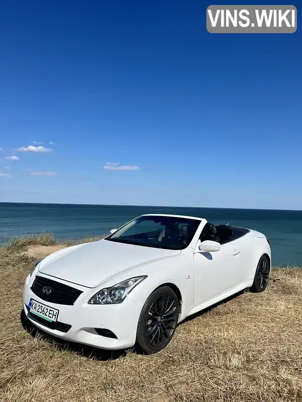 Кабріолет Infiniti G37 2009 3.7 л. Автомат обл. Київська, Київ - Фото 1/21