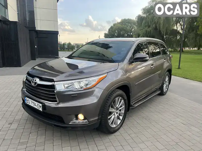 Позашляховик / Кросовер Toyota Highlander 2014 3.5 л. Автомат обл. Хмельницька, Хмельницький - Фото 1/21